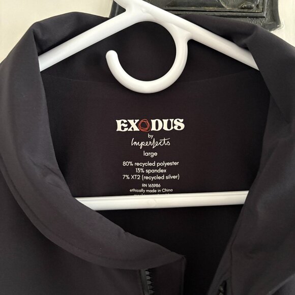 Imperfects Exodus Shepherds Shirt | Mens Large | Black/Obsidian | NWT - Picture 3 of 3